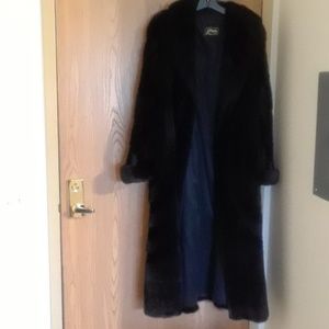 Mink full length coat